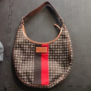 Kate Spade Brown and Red Hobo Bag